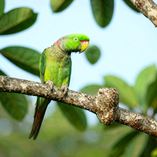 DragDiffusion parrot edit