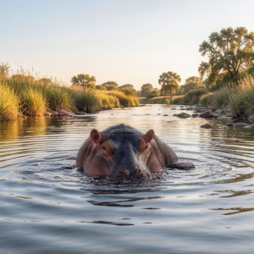 DragDiffusion hippo edit