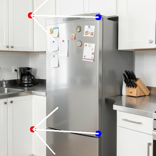 Closed refrigerator input